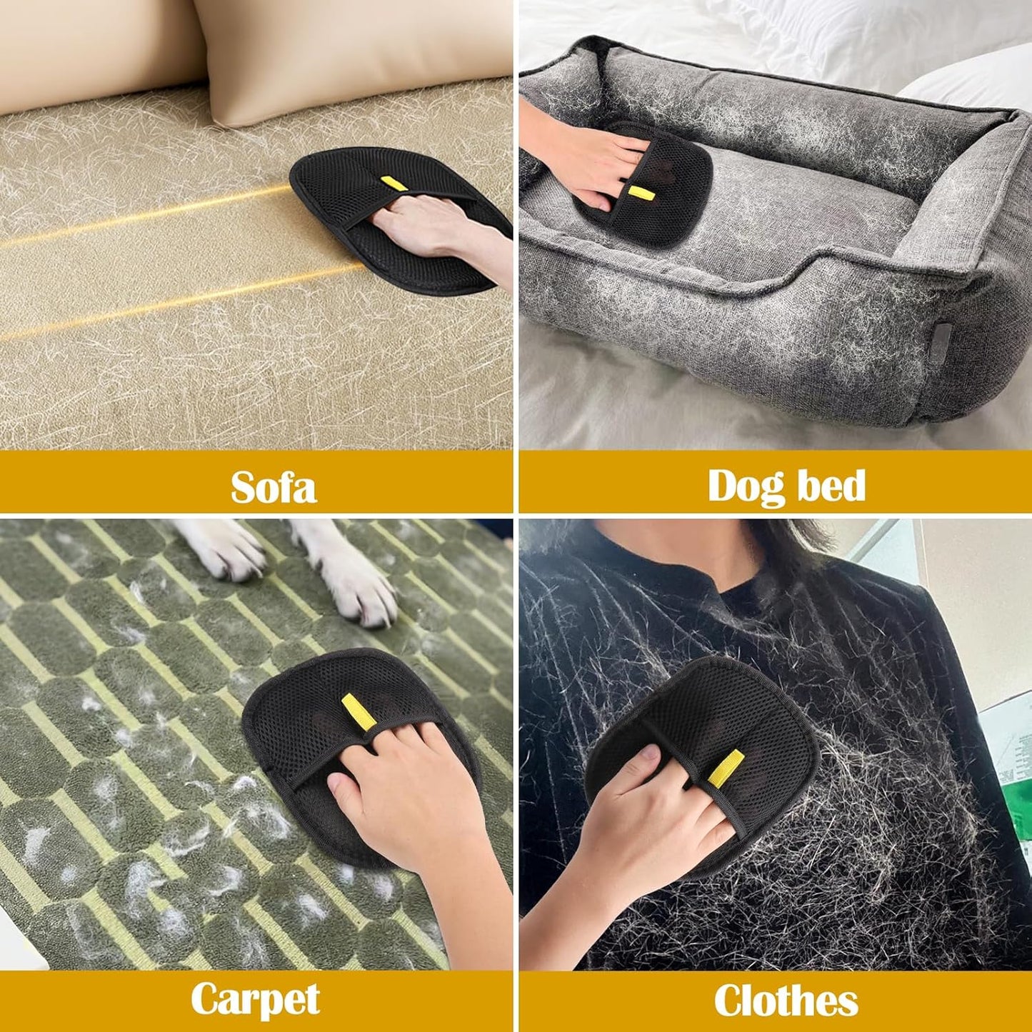 Pet Hair Removal Gloves™✨✨ Buy 1 Get 1 FREE