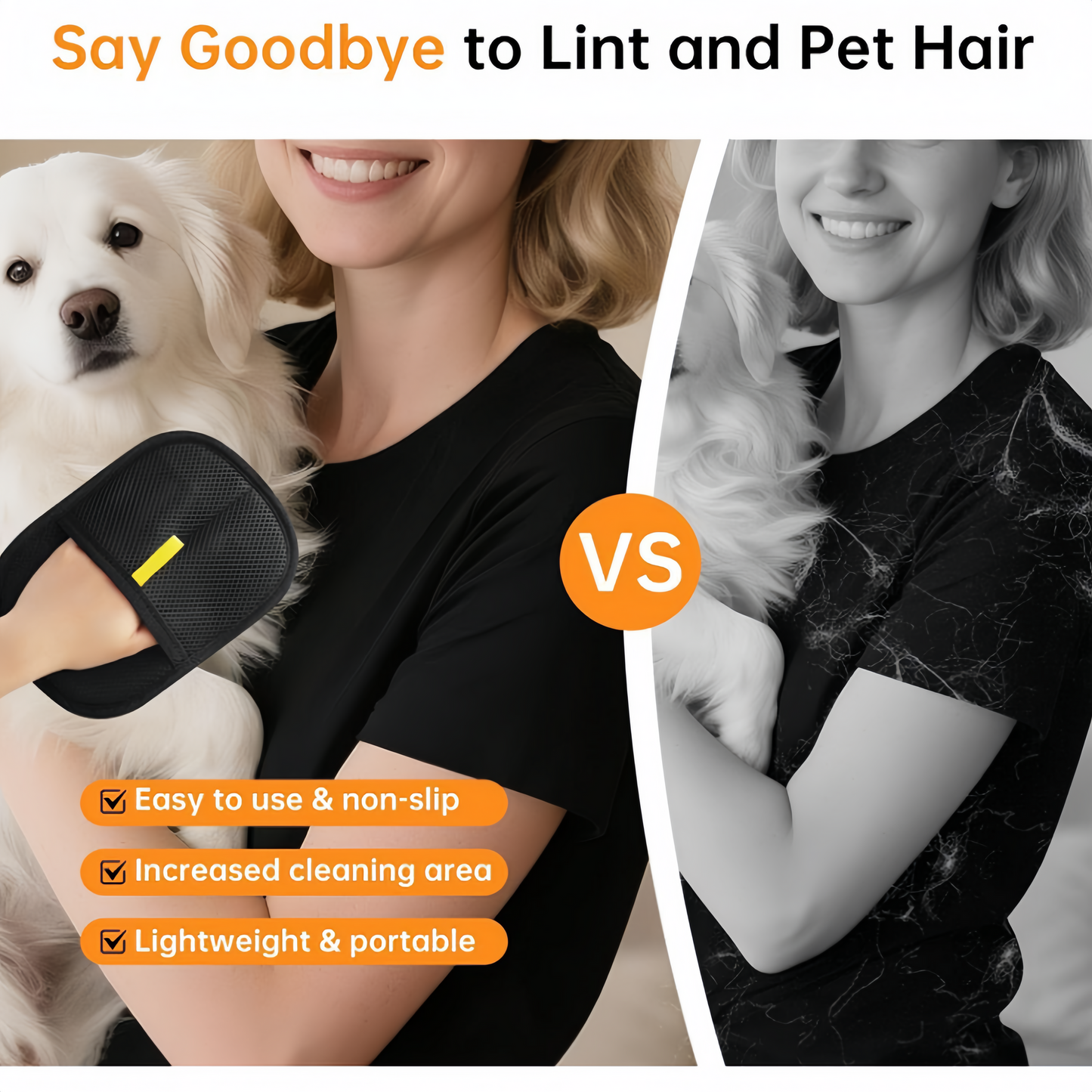 Pet Hair Removal Gloves™✨✨ Buy 1 Get 1 FREE